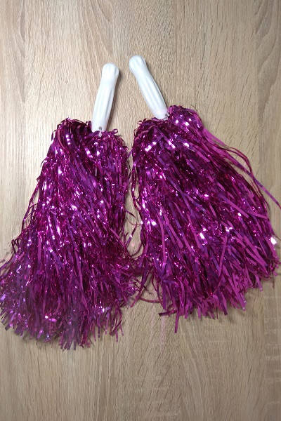 

Помпоны для черлидинга, помпоны для танцев розовый