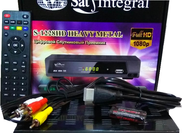 

Sat-Integral S-1228 HD спутниковый тюнер (прошитый)