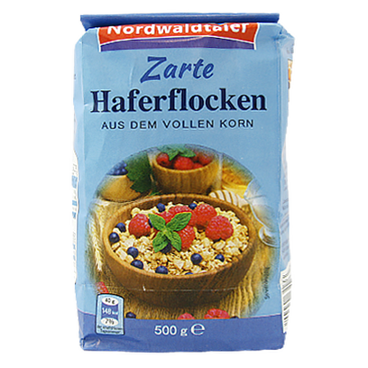 

Крупа вівсяна Nordwaldtaler 500g 15шт/ящ (Код : 00-00005703)