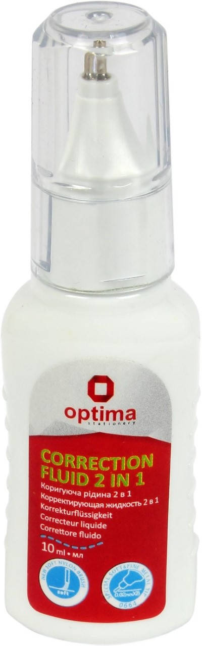 

Коректор з пенз.+ручка "Optima" 10мл 2 в 1 №O41319(12)