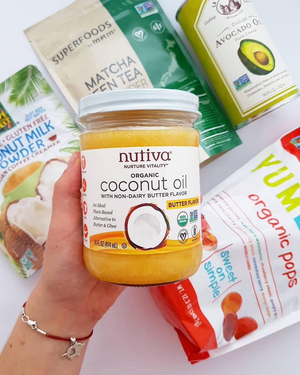 

Nutiva, Органическое кокосовое масло, со вкусом сливочного масла, 14 ж. унц. 414 мл, официальный сайт,