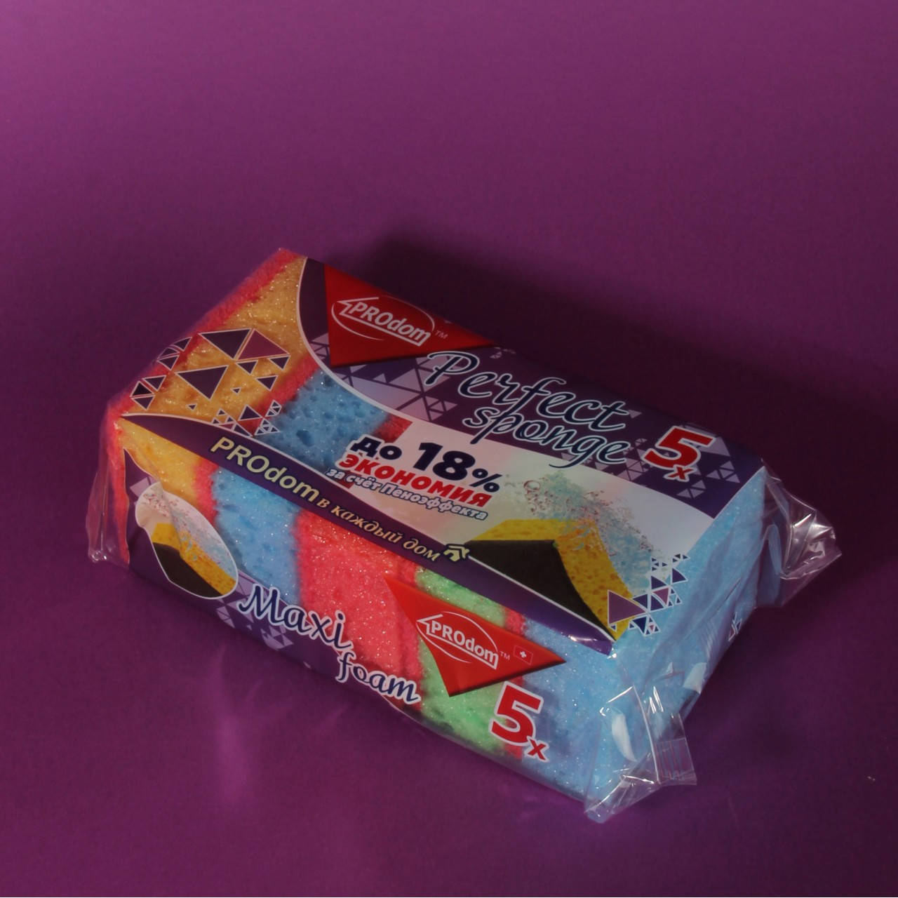 

Губка кухонная Perfect Sponge (5шт\400шт)