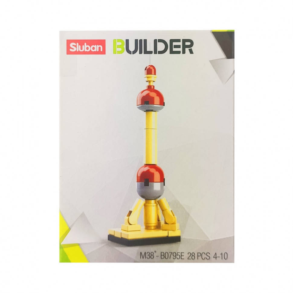

Детский конструктор Транспорт SLUBAN M38-B0795, транспорт, фигурка (M38-B0795E)