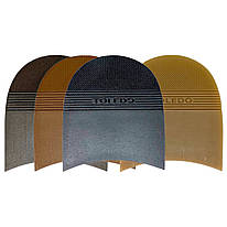 Набійка TOLEDO HEEL SANDED (4 кольори на вибір, р. 3 - 5)