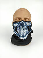 Шарф-труба полегшений Reaper Skull Black М-Тас