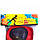 Дитячий захист для роликів, самоката, пенні борда, скейта ТК Sport розмір S, Чорно-червоний, фото 2