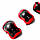 Комплект дитячого захисту Sport Series розмір S/M, Чорно-червоний, фото 3