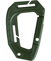 Карабин тактический 1шт KOMBAT UK Spec-Ops Carabiner (Oliva) kb-soc-olgr