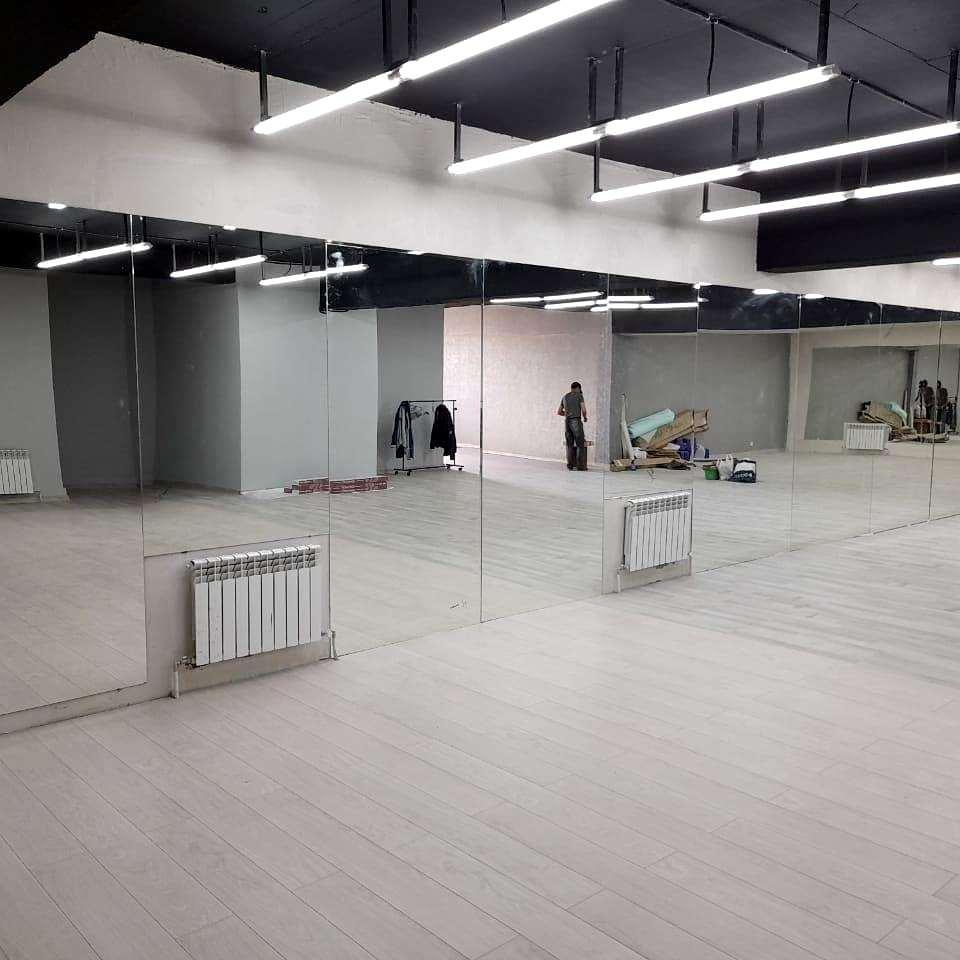 Дзеркало для тренажерного залу/фітнесу в прирізанні, фото 1