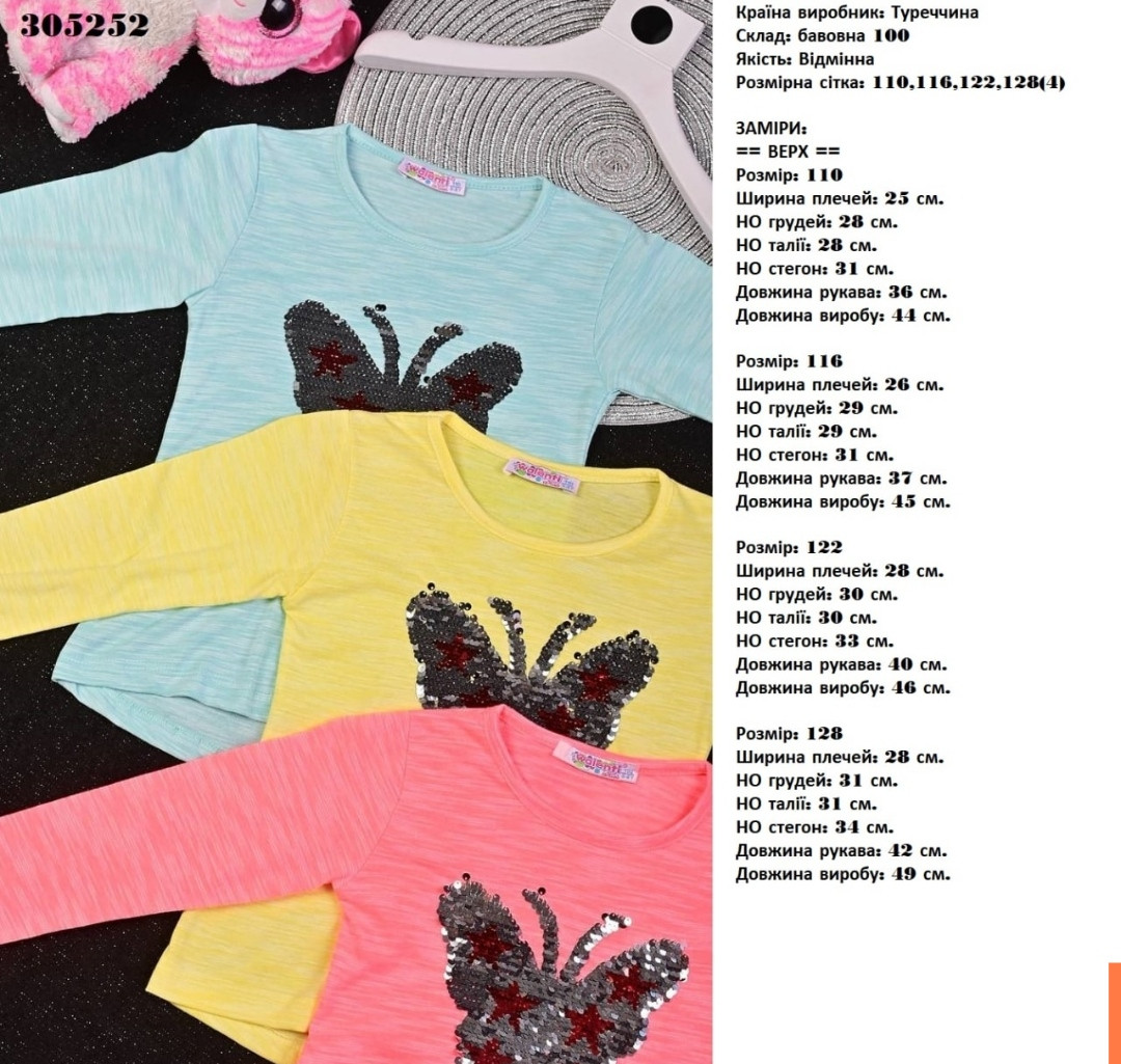 Кофта для дівчинки.Бірюза бузковий, фото 1