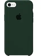 Чохол накладка бампер для Apple Iphone 8+ iPhone 8 Plus айфон Silicone Case Колір Зелений (cyprus green)