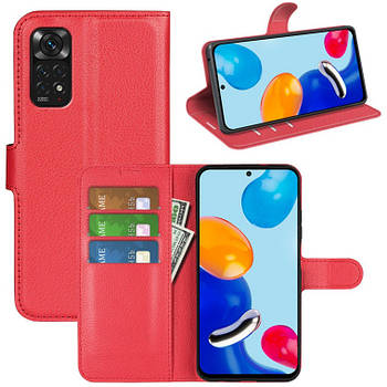 Чохол-книжка Litchie Wallet для Xiaomi Redmi Note 11 / Note 11S Red