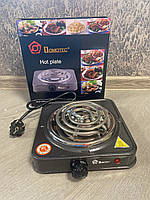 Електроплитка однокамфорна (вузький тен) Domotec MS-5801 (1000Вт)