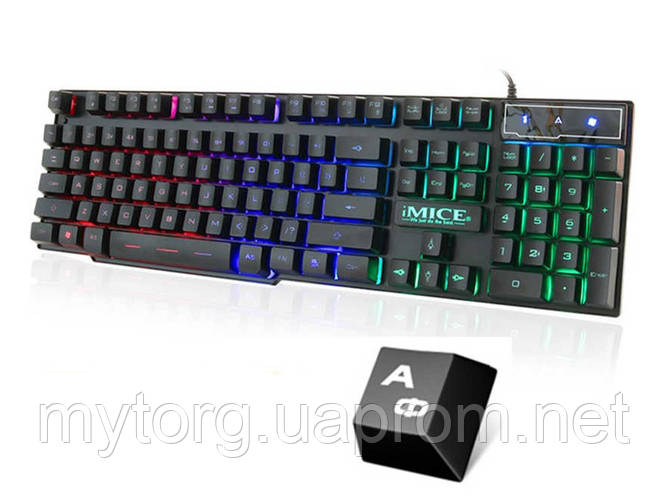 Клавиатура с подсветкой iMICE USB игровая, цена 963.75 грн — Prom.ua ...