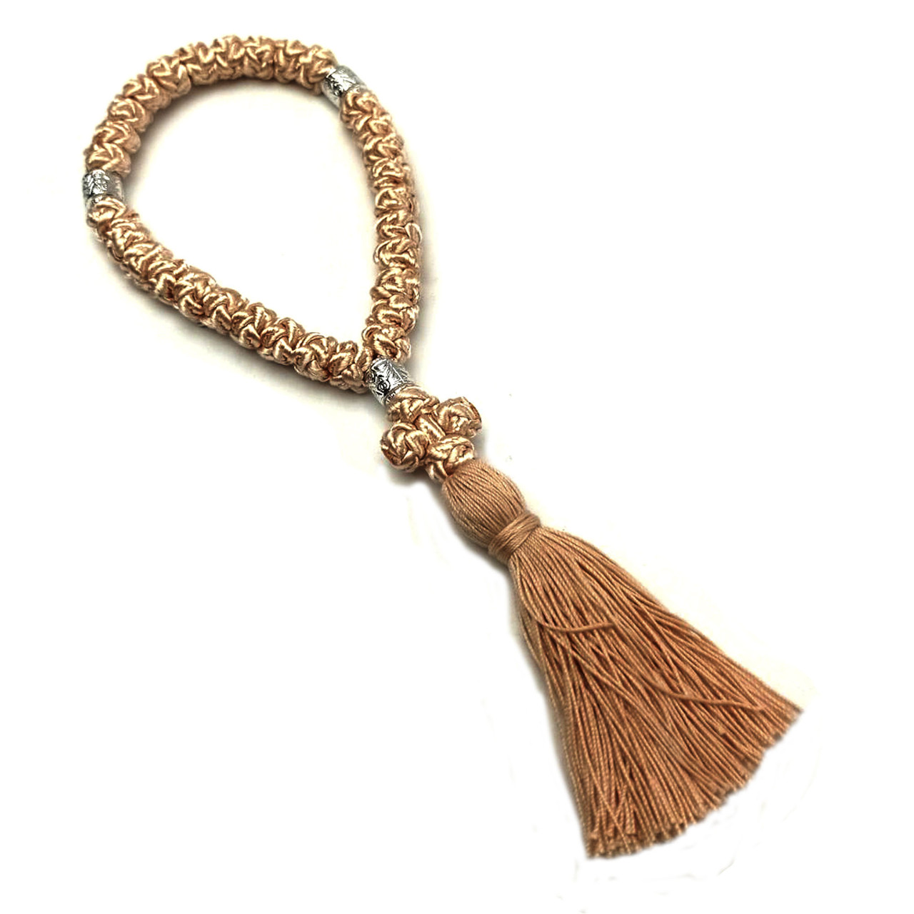 Чітки в'язані кольорові 30 вузлів, фото 1