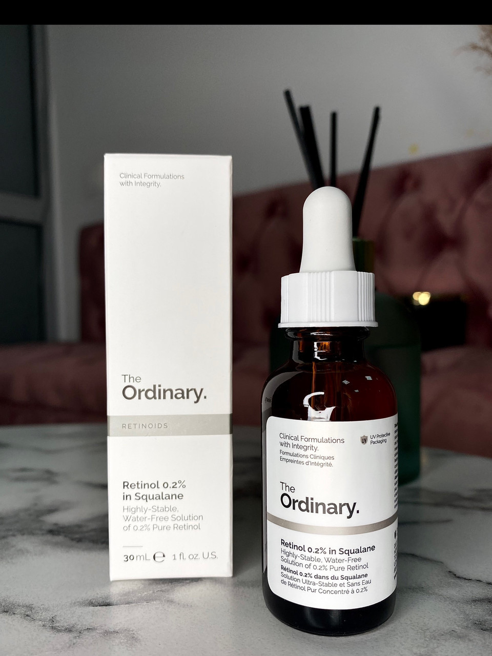 Купить The Ordinary Retinol Serum 0.2 in Squalane 30ml, цена 460