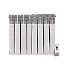 Електрорадіатор Gladiator 8T (8 секцій), стандарт 500/80 программатор 910Вт, фото 2