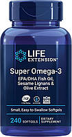 Супер омега-3 (Super Omega-3) Life Extension, 240 капсул