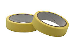 Стрічка малярська жовта (ширина 25мм, довжина 20м)