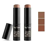 Topface Skin Twin Perfect Stick Contour, Контуринг-стик для обличчя No02 Top Chic Бежевий, фото 2