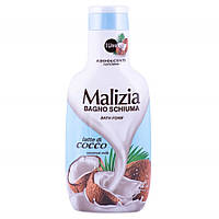 Гель-пена для душа Malizia кокос 1 л