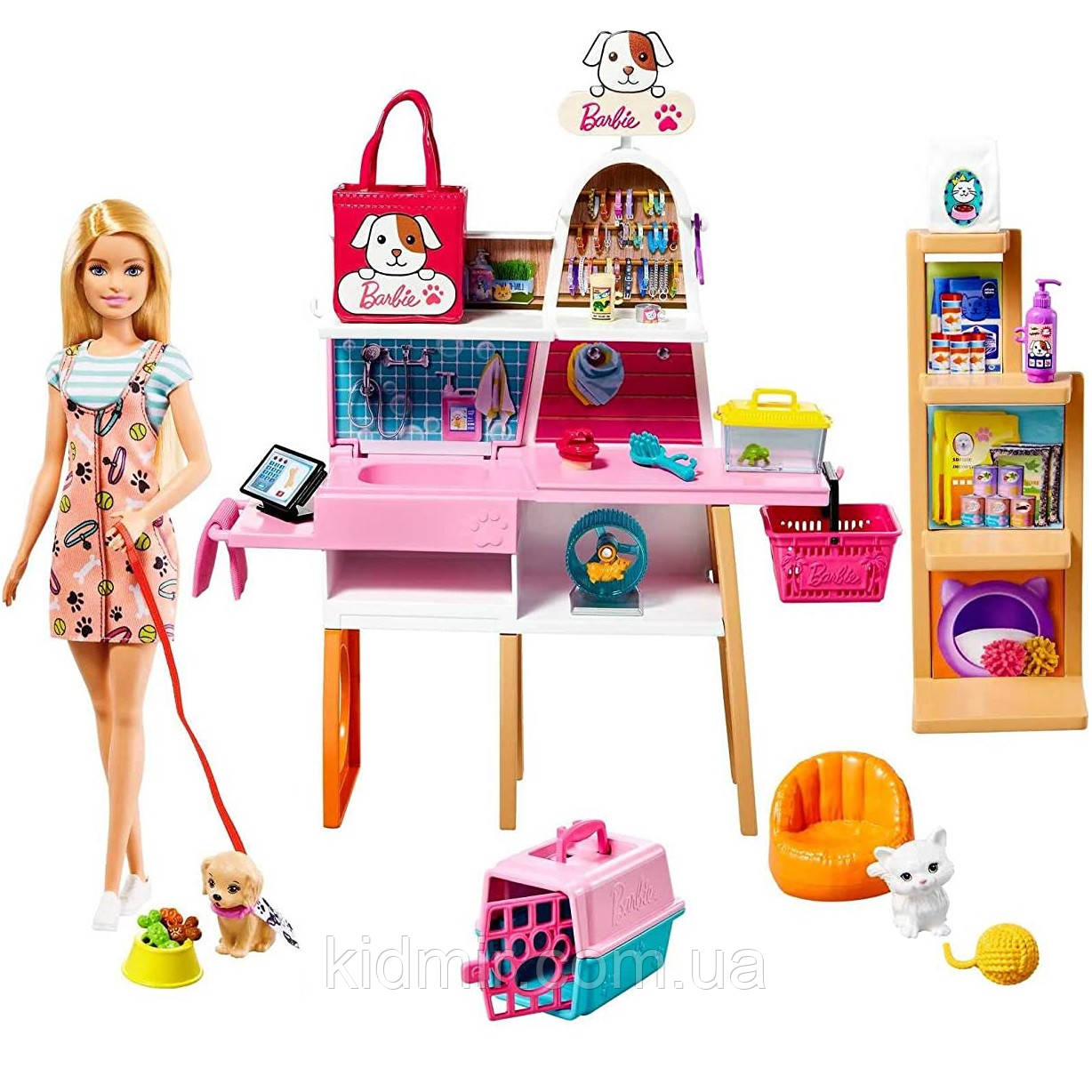 Лялька Барбі Зоомагазин Barbie Pet Boutique GRG90