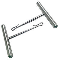 Ручки до пилок дротяним витим хірургічним 2 шт. Розміри 65 х 60 мм