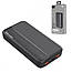 Power bank 20000 mAh LENYES зовнішній акумулятор універсальний зарядний пристрій повербанк тайп сі та юсб, фото 10