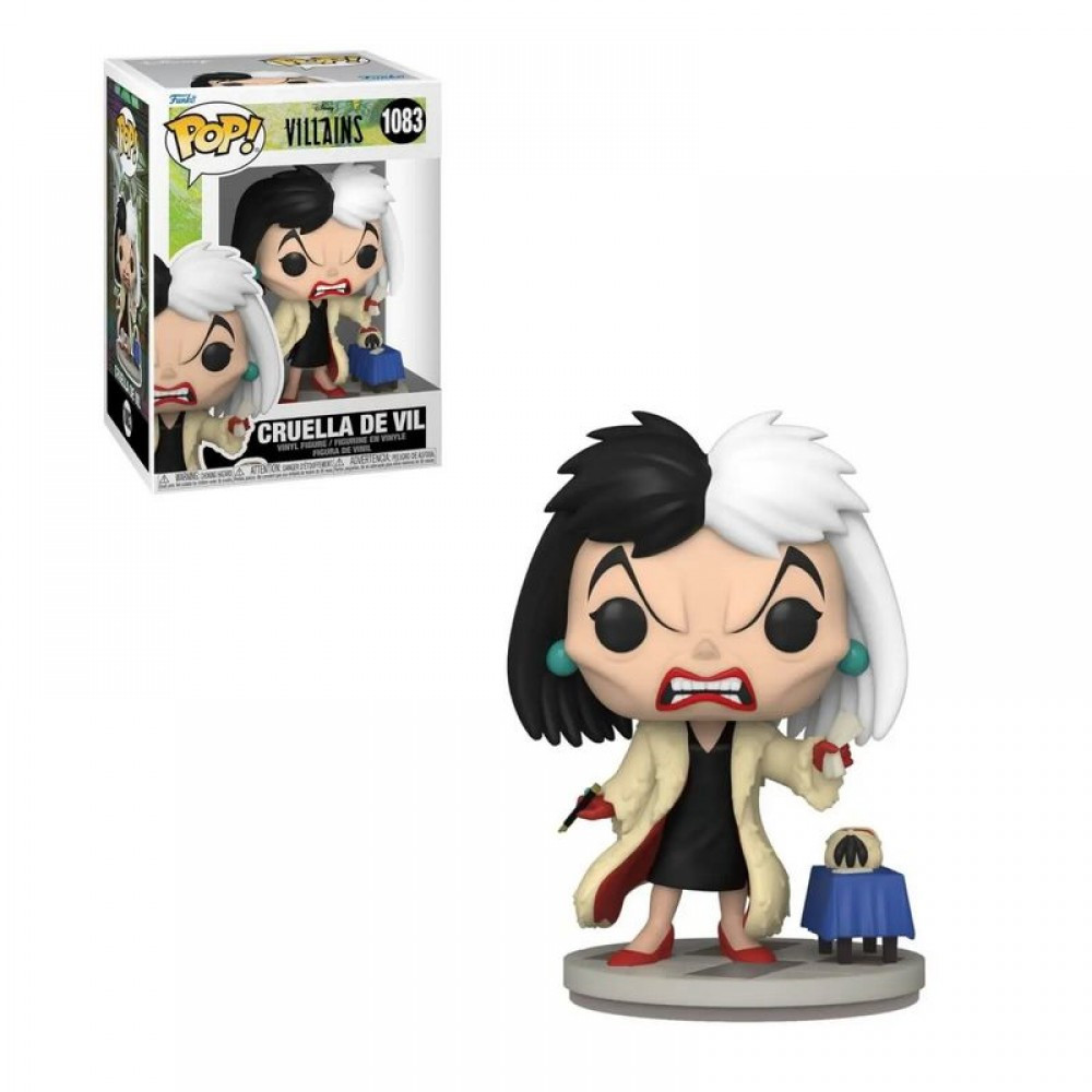Funko Pop Disney Villains Cruella De Vil