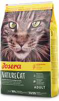 Сухой корм Josera NatureCat беззерновой корм для кошек с чувствительным пищеварением и котят от 6 мес., 2 кг