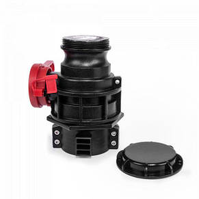 Кульовий кран, РВ S60x6 з виходом Camlock Type A 
2", з ковпачком, IBC, IBCS60F-BAVCGA, фото 3