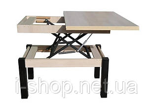 Обідній стіл трансформер Неман БАТТЕРФЛАЙ Дуб шамоні світлий, фото 2