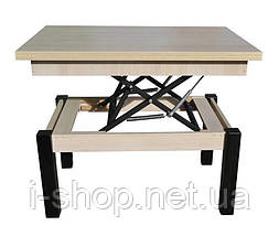 Обідній стіл трансформер Неман БАТТЕРФЛАЙ Дуб шамоні світлий, фото 3