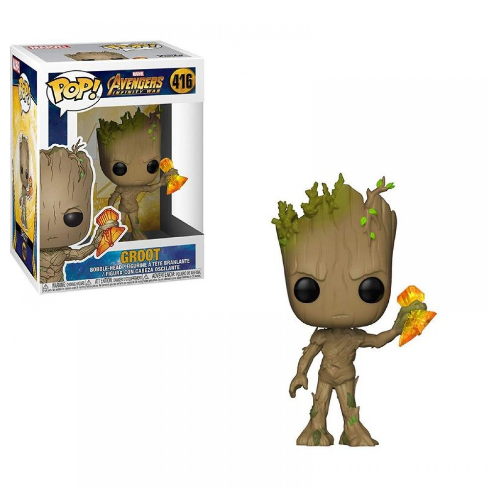 Фігурка Funko Pop Avengers Infinity War - Groot / Фанко Поп Месники Війна нескінченності - Грут