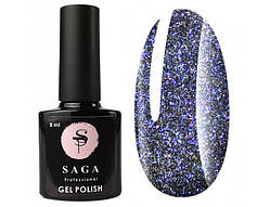 Гель-лак світловідбивні SAGA Fiery No18, 8 мл