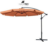 Садовый зонт с удлинителем 3 м - коричневый