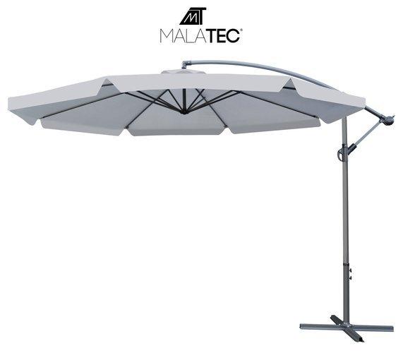 Садовый зонт с удлинителем 3,5 м - темно-серый - фото 1 - id-p1683796655