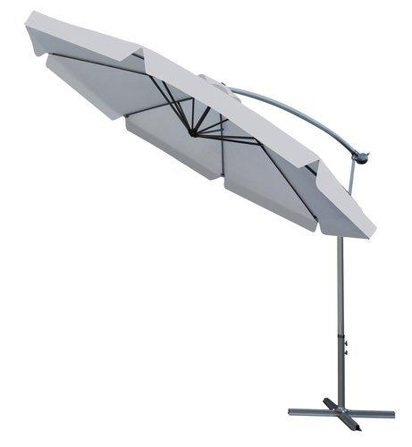 Садовый зонт с удлинителем 3,5 м - темно-серый - фото 6 - id-p1683796655