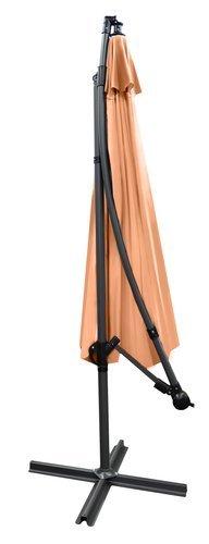 Садовый зонт с удлинителем 3,5 м - коричневый - фото 2 - id-p1683796656
