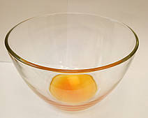 Скляна ємність для косметолога d 18.5 см