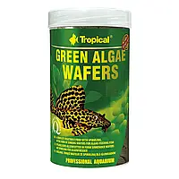 Сухой корм для аквариумных рыб Tropical в пластинках «Green Algae Wafers» 250 мл (для травоядных донных рыб)