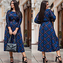 Платье миди нарядное БАТАЛ, фото 4