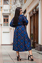 Платье миди нарядное БАТАЛ, фото 5