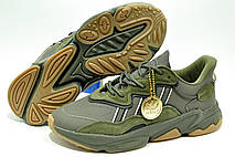 Кросівки Adidas Ozweego Adiprene захисного кольору (Адидас), фото 6