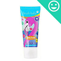 Детская зубная паста Brush Baby Tutti Frutti с Ксилитолом от 3 лет, 50 мл, вкус мультифрукт (Brushbaby Ltd)