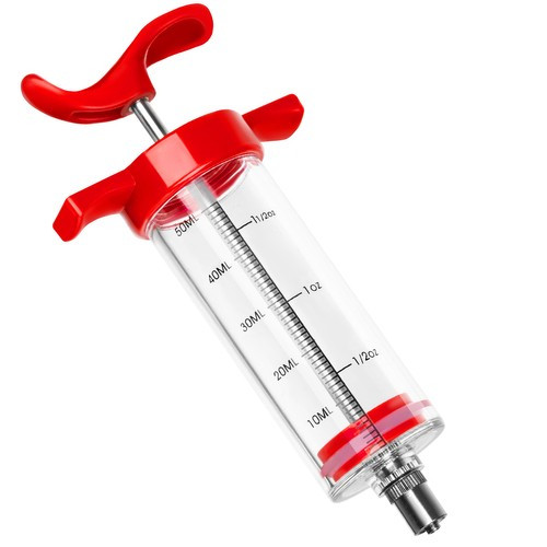 Купить Мясной инжектор/шприц для мяса 50мл + 3 иглы, цена 754.40 ...