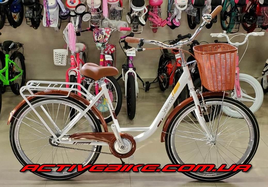 Міський велосипед Titan Valencia 26" білий.