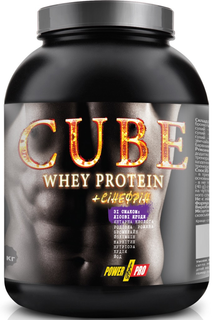 Сироватковий протеїн Power Pro — Cube Whey Protein (1000 грамів)