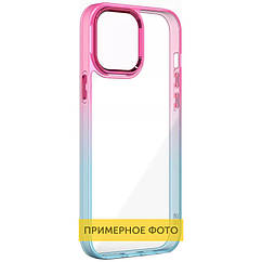 Чохол TPU+PC Fresh sip series для Samsung Galaxy A13 4G Бірюзовий / Рожевий, TPU+PC