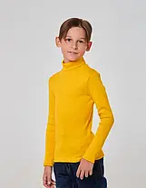 Гольф кашкорс для хлопчика SMIL Жовтий 110 см, фото 3